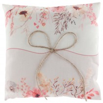 COUSSIN ALLIANCES COTON AMOUR FLORAL 18CM BLANC