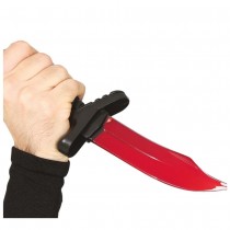 COUTEAU CUISINE MODERNE JOUET LAME SANG 30CM