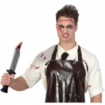 COUTEAU JOUET LAME SANG ARTIFICIEL MOBILE 34CM