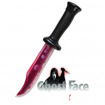 COUTEAU SANGUINOLENT GHOST FACE 33CM