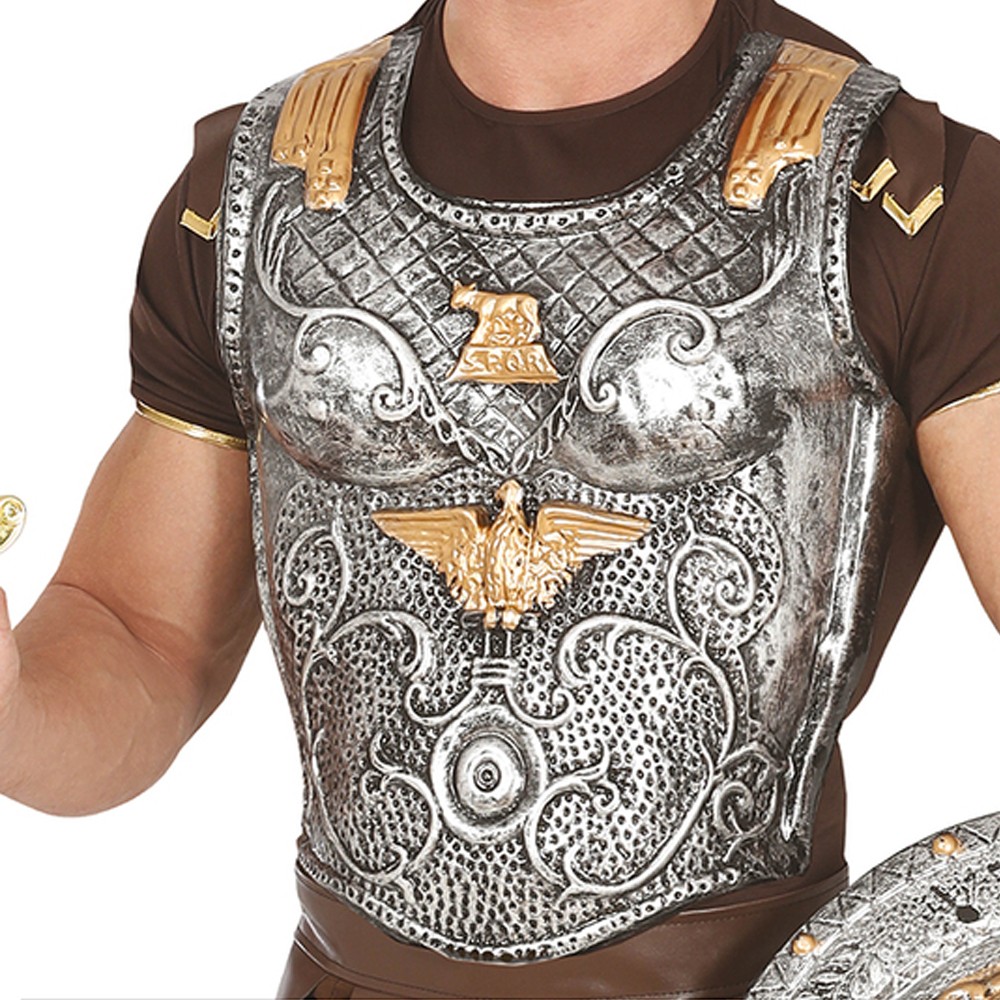 CUIRASSE ARMURE GRIS SOLDAT LÉGIONNAIRE ROMAIN