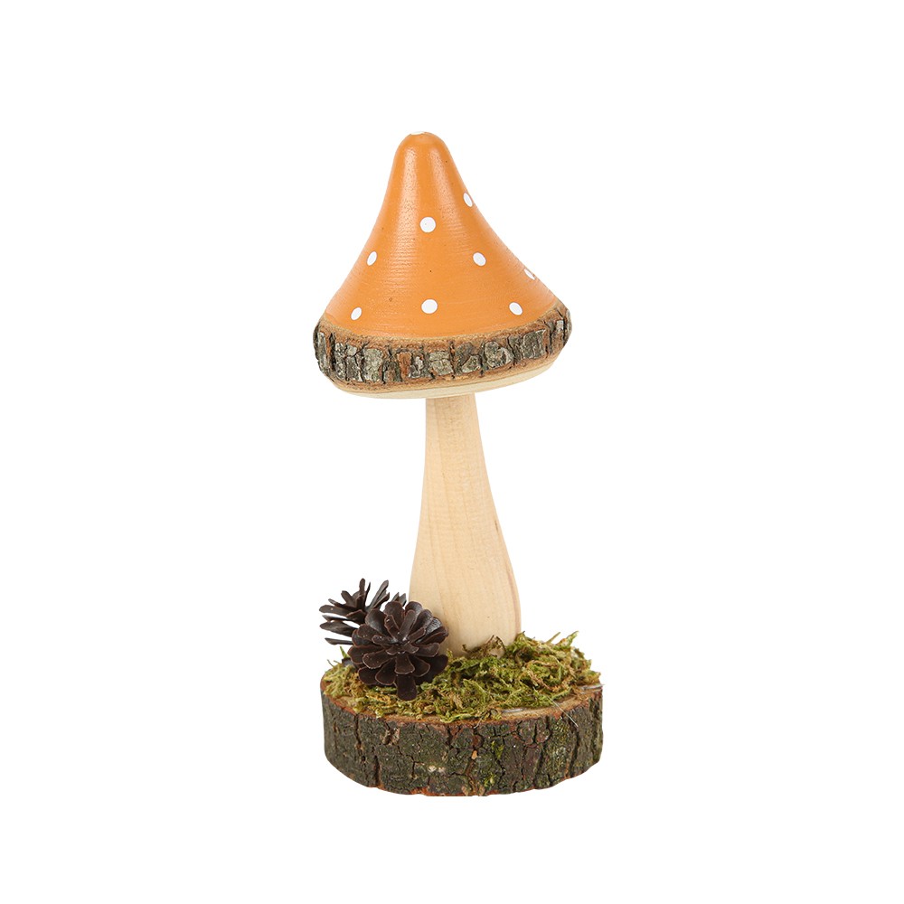 Déco champignon sur socle