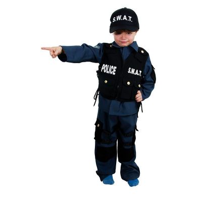 COSTUME AGENT SWAT ENFANT