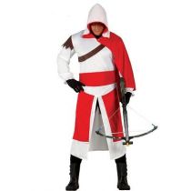 DÉGUISEMENT ARCHER BLANC ET ROUGE ADULTE