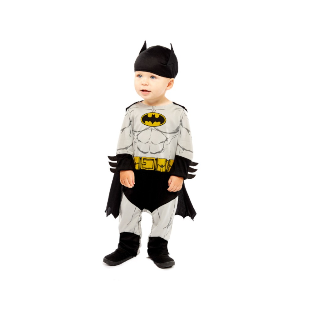 DÉGUISEMENT BATMAN GRIS JUSTICIER GOTHAM BÉBÉ