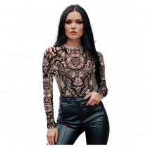 DÉGUISEMENT BODY TATOUAGES SATANIQUES FEMME