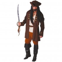 DÉGUISEMENT CAPITAINE FLIBUSTIER PIRATE HOMME