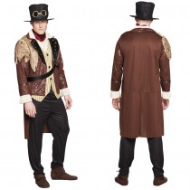 DÉGUISEMENT CAPITAINE STEAMPUNK HOMME