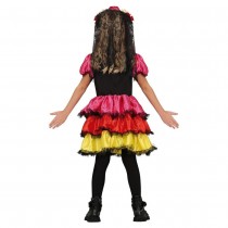 DÉGUISEMENT CATRINA JOUR DES MORTS COLORÉ FILLE