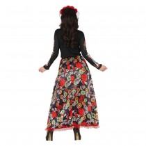 DÉGUISEMENT CATRINA JOUR DES MORTS FLEURI FEMME