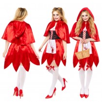 DÉGUISEMENT CHAPERON ROUGE HORREUR FEMME