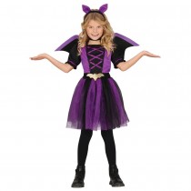 D&Eacute;GUISEMENT CHAUVE-SOURIS ROBE TUTU VIOLET FILLE