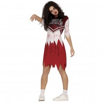 DÉGUISEMENT CHEERLEADER ENSANGLANTÉE FEMME