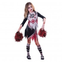 DÉGUISEMENT CHEERLEADER ZOMBIE TU ES MORT FILLE