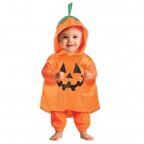 DÉGUISEMENT CITROUILLE HALLOWEEN PONCHO BÉBÉ