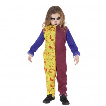 DÉGUISEMENT CLOWN COMBINAISON ENSANGLANTÉ ENFANT
