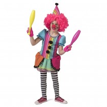 DÉGUISEMENT CLOWN MULTI FILLE