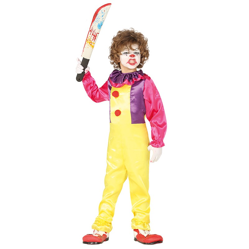 Deguisement Garcon Clown Carnaval 6-8 ans