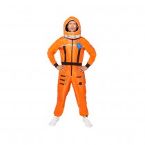 DÉGUISEMENT COMBINAISON ASTRONAUTE ORANGE ADULTE