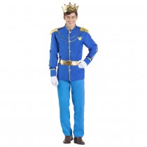 DÉGUISEMENT COSTUME BLEU PRINCE ROYAL HOMME