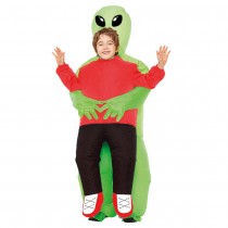 DÉGUISEMENT COSTUME GONFLABLE ALIEN ENFANT