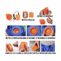 DÉGUISEMENT COSTUME GONFLABLE DROMADAIRE ADULTE