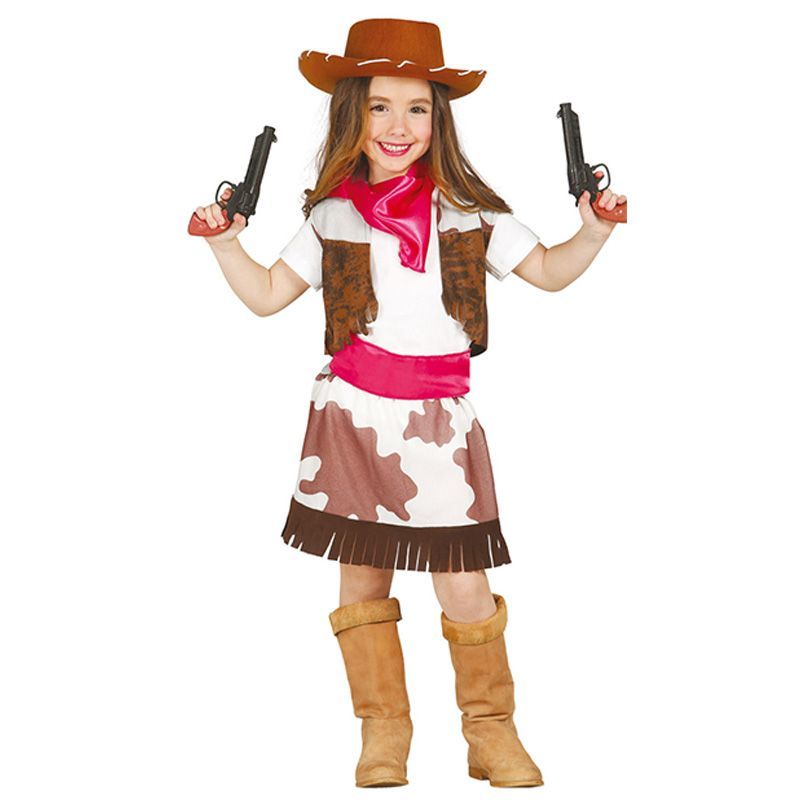 Cowgirl Sweetie costume enfants filles enfant Cowboy Fancy Dress Costume Ouest Sauvage Neuf