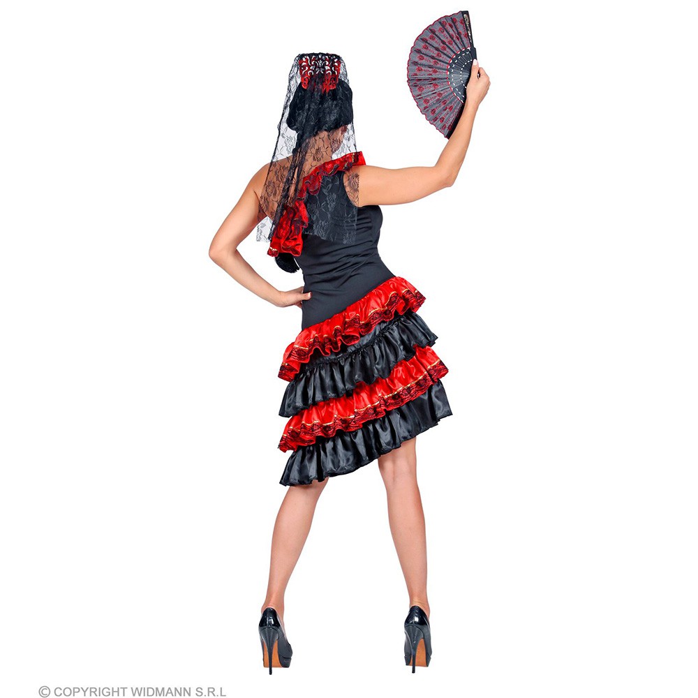 Robe Flamenco ATOSA Taille M-L - Danse Espagnole - Costume Traditionnel - Homme Adulte - Soirée Déguisement