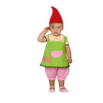 DÉGUISEMENT DE LUTIN VERT FILLE BÉBÉ