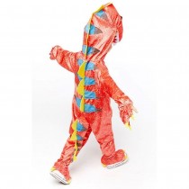 DÉGUISEMENT DINOSAURE ORANGE ENFANT