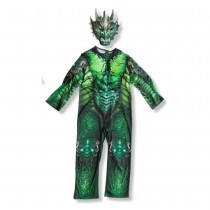 DÉGUISEMENT DRAGON MONSTRE VERT GARÇON