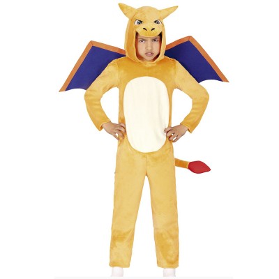 DÉGUISEMENT DRAGON MYSTIQUE ORANGE ENFANT