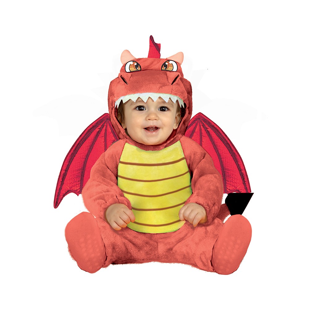 DÉGUISEMENT DRAGON ROUGE BÉBÉ