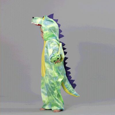 déguisement réversible tigre/dragon enfant - 3/4 ans - vert - 206588