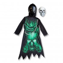 DÉGUISEMENT ESPRIT PRISONNIER TUNIQUE VERT GARÇON