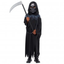 DÉGUISEMENT FAUCHEUSE OBSCUR CHAINE ENFANT