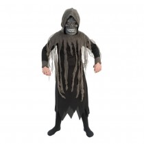 DÉGUISEMENT FAUCHEUSE SQUELETTE TÉNÈBRES GARÇON