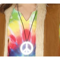 DÉGUISEMENT GILET ROBE TIE-DYE HIPPIE FEMME