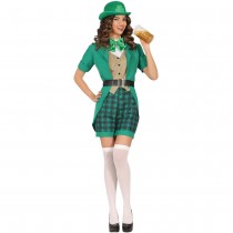 DÉGUISEMENT GNOME ST PATRICK FOLKORE IRLANDE FEMME