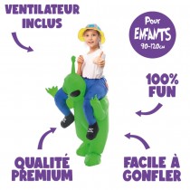 DÉGUISEMENT GONFLABLE EXTRATERRESTRE ENFANT