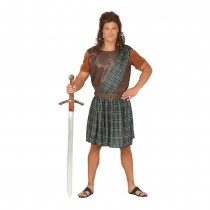 DÉGUISEMENT GUERRIER CELTE ÉCOSSAIS KILT HOMME