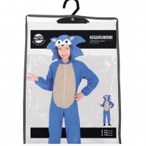 DÉGUISEMENT HÉRISSON KIGURUMIMI BLEU ENFANT