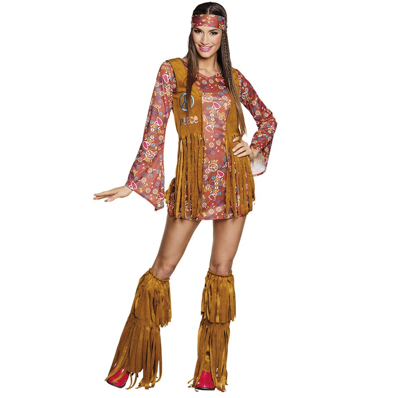 COSTUME FEMME HIPPIE