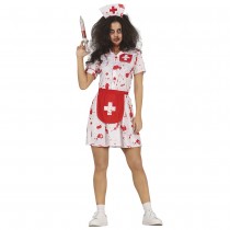 DÉGUISEMENT INFIRMIÈRE VINTAGE ZOMBIE BLANC FEMME