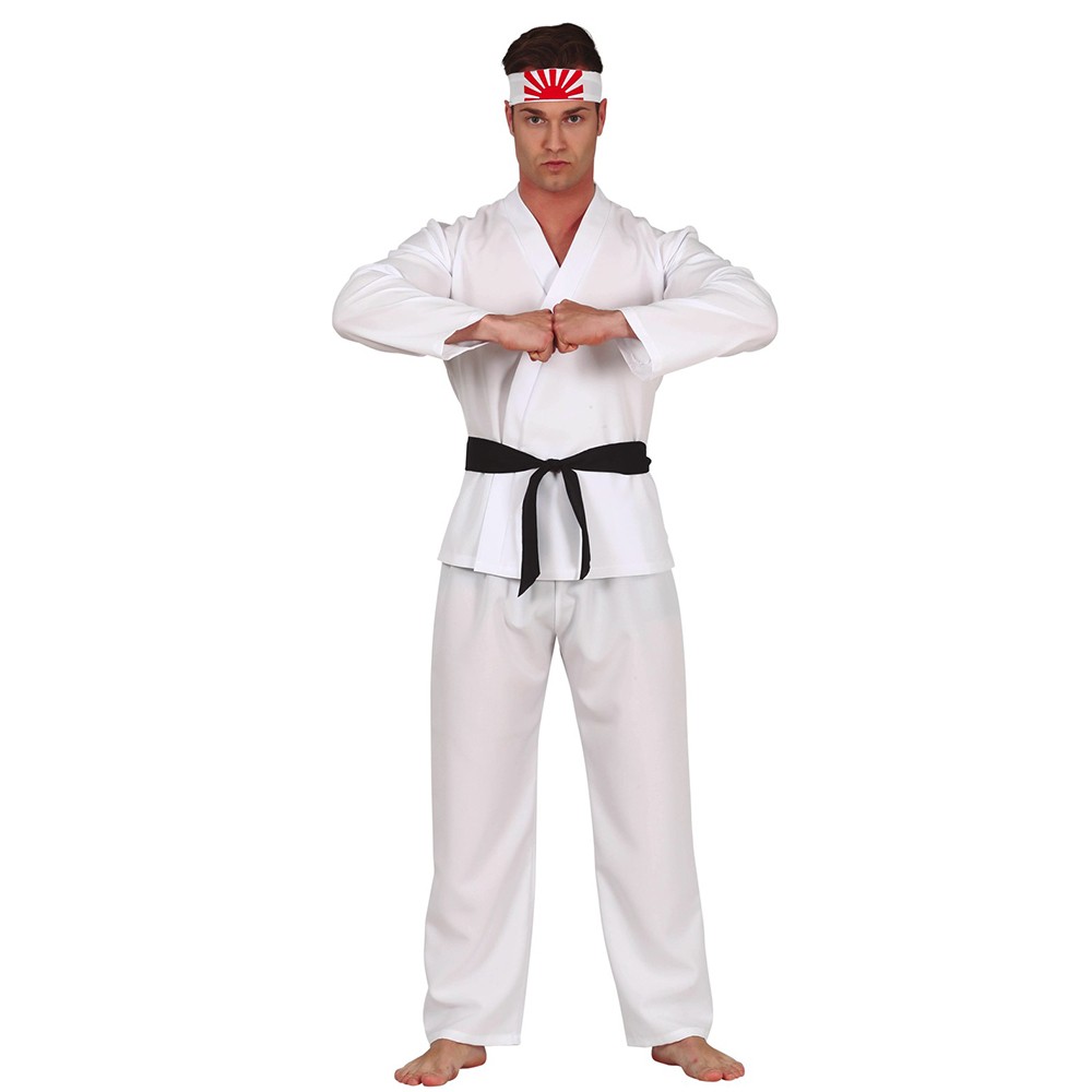 D GUISEMENT KARAT KIMONO BLANC JAPON HOMME