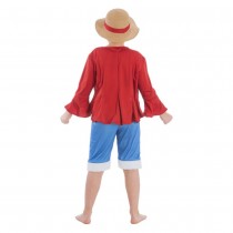 DÉGUISEMENT LUFFY CHAPEAU PAILLE ONE PIECE GARÇON
