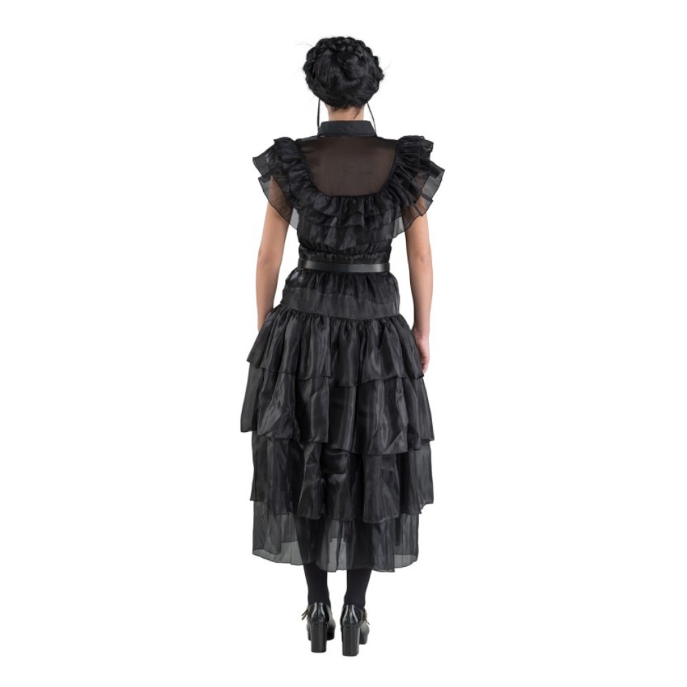 DÉGUISEMENT MERCREDI ADDAMS ROBE DE BAL FEMME