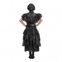 DÉGUISEMENT MERCREDI ADDAMS ROBE DE BAL FILLE