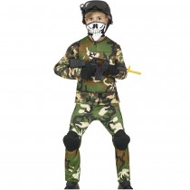 DÉGUISEMENT MILITAIRE CAMOUFLAGE ENFANT
