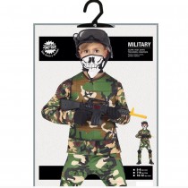 DÉGUISEMENT MILITAIRE CAMOUFLAGE ENFANT